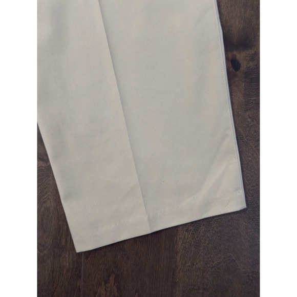 Savane Performance Chino Pants Soft Touch Wrinkle Free Size 46X28 Flat Front NWT - Picture 8 of 8